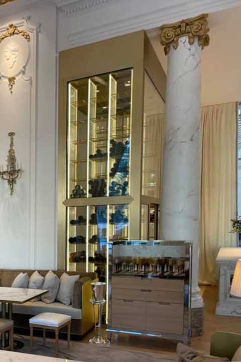 Cava a medida para el Hotel Ritz, Madrid